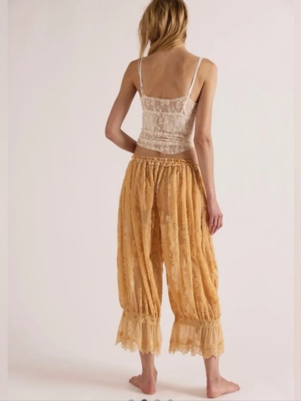 FREE PEOPLE INTIMATELY FOREVER YOUNG BOURNOUT PANTS BLOOMERS - Picture 5 of 11